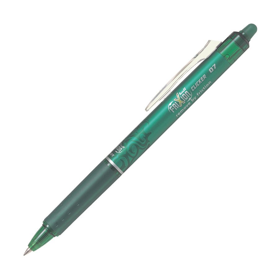 STYLO FRIXION RETRACTABLE 0.7MM VERT - INSTRUMENTS D'ECRITURE - PILOT