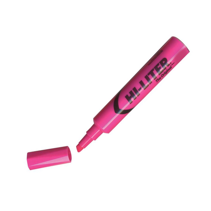 SURLIGNEUR HI-LITER ROSE FLUO - INSTRUMENTS D'ECRITURE - avery