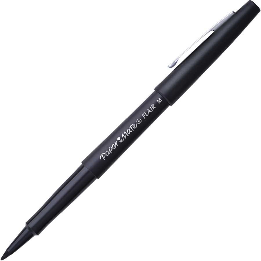 MARQUEUR P-MATE FLAIR MOY. NOIR - INSTRUMENTS D'ECRITURE - SANFORD