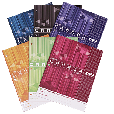 CAHIER QUADRILLÉ MÉTRIQUE - PAPETERIE - Les importations Geocan inc