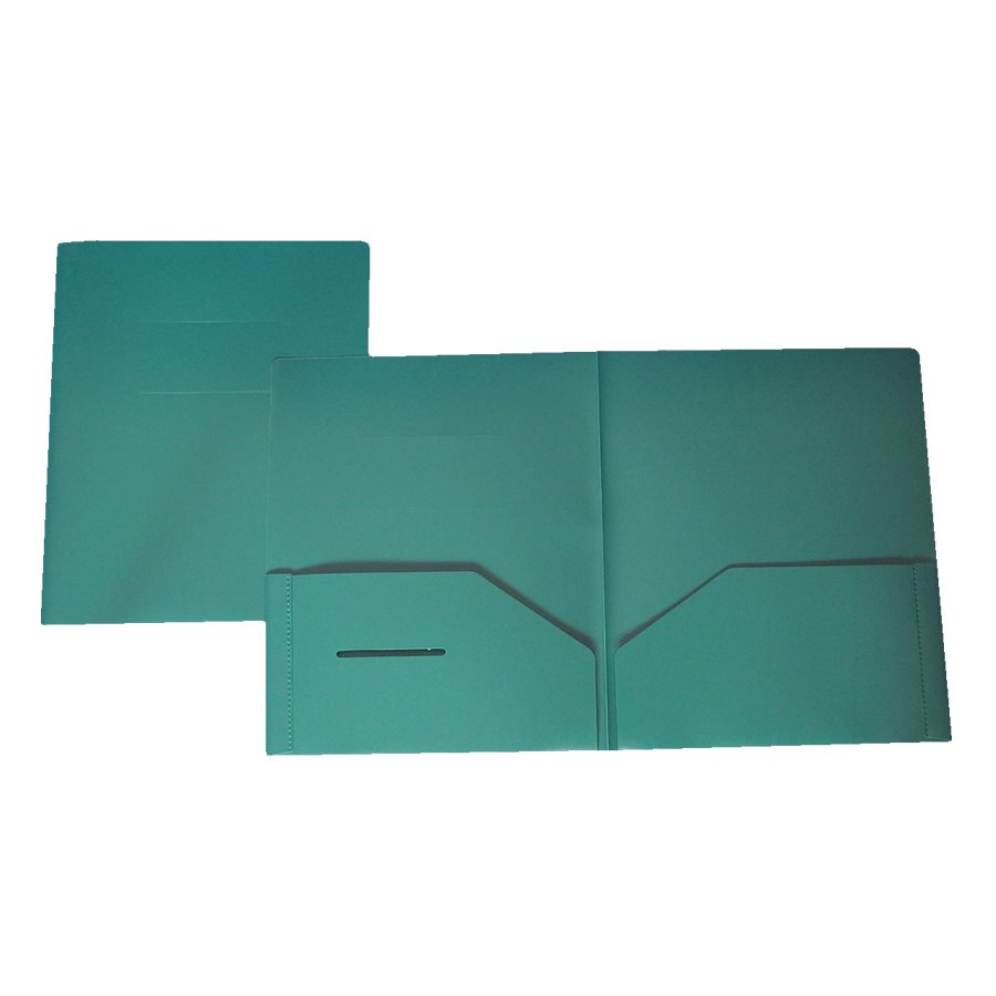COUVERTURE POLY POCHETTE VERT - PAPETERIE - Les importations Geocan inc