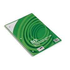 CAHIER SPIRALE LIGNÉ 80 PAGES - PAPETERIE - ASIA PULP & PAPER ( CANADA ) LTD