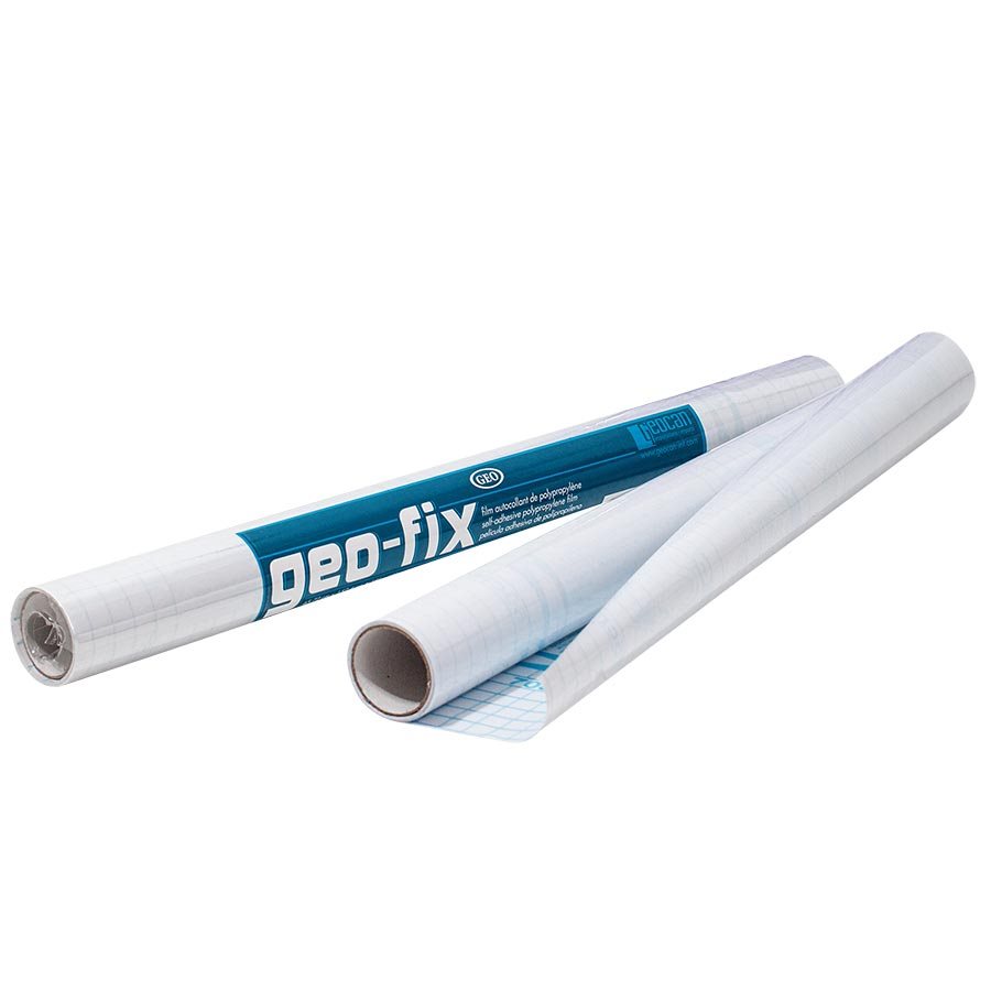 VINYLE ADHÉSIF CLAIR 18" X 60" - ETIQUETTES & ADHESIFS - IMPORTATIONS GEOCAN INC