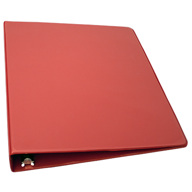 RELIEUR 1PO ROUGE - RELIURES & PRESENTATION - IMPORTATIONS GEOCAN INC
