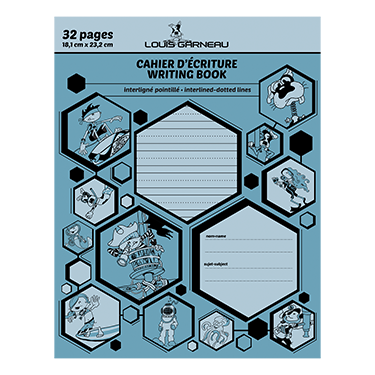 CAHIER INTER./ POINT. BLEU # 12182 - SCOLAIRE - IMPORTATIONS GEOCAN INC