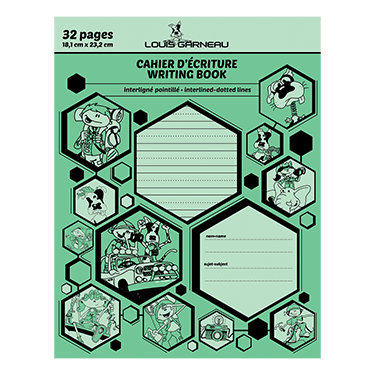 CAHIER INTER./ POINT. VERT # 12182 - SCOLAIRE - IMPORTATIONS GEOCAN INC