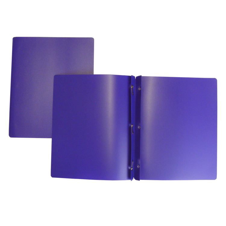 DUO-TANG PLASTIQUE VIOLET - RELIURES & PRESENTATION - IMPORTATIONS GEOCAN INC