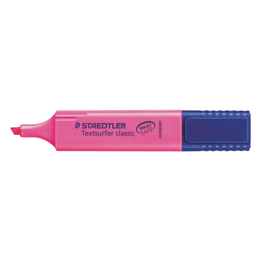 SURLIGNEUR TEXTSURFER ROUGE - ACCESSOIRES DE BUREAU - STAEDTLER-MARS LIMITEE