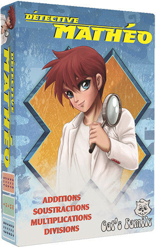 DÉTECTIVE MATHÉO - JEUX ÉDUCATIF - CAT'S FAMILY