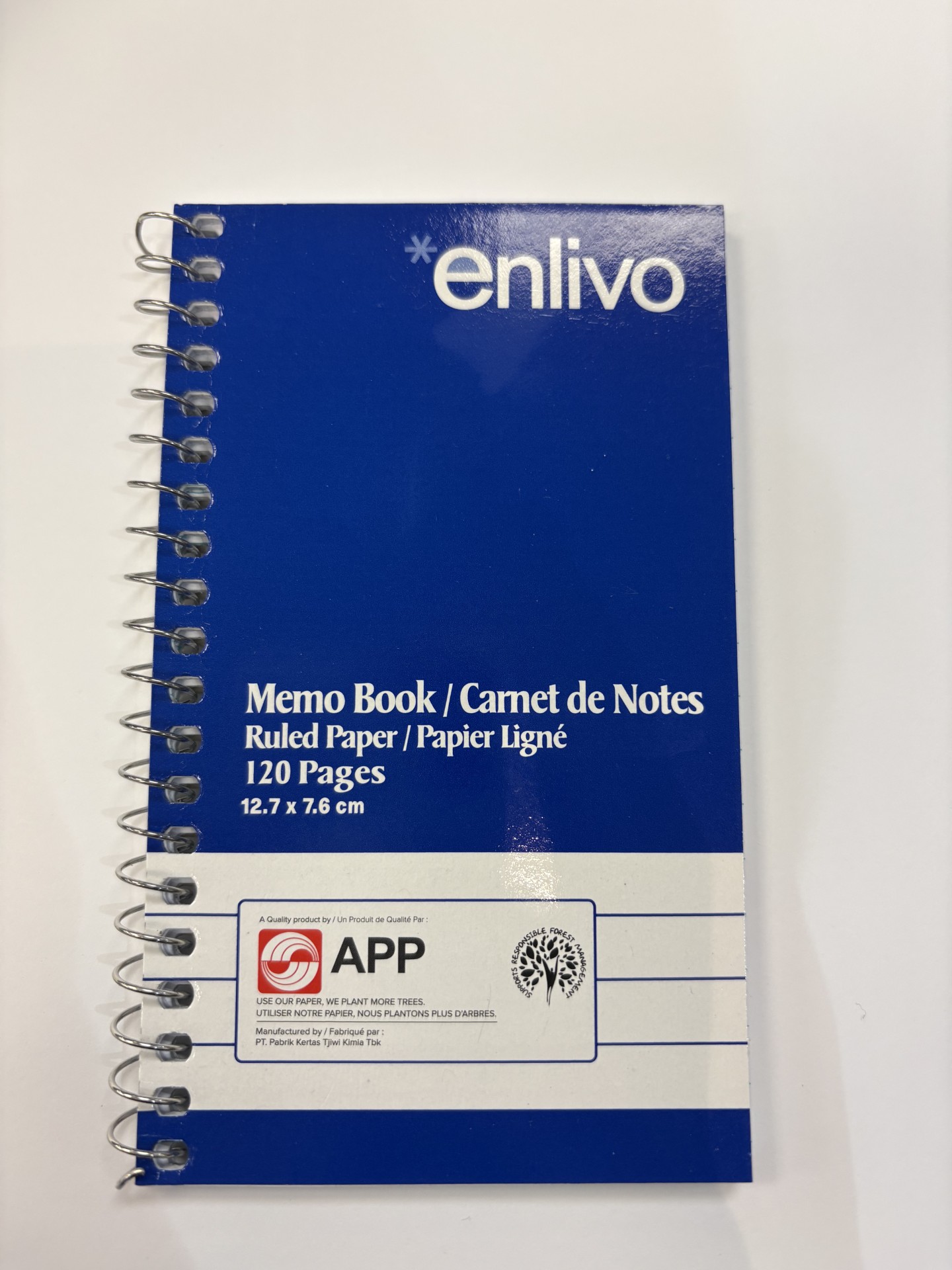 CAHIER MEMO 5X3PO. 120 PAGES - PAPETERIE - APP
