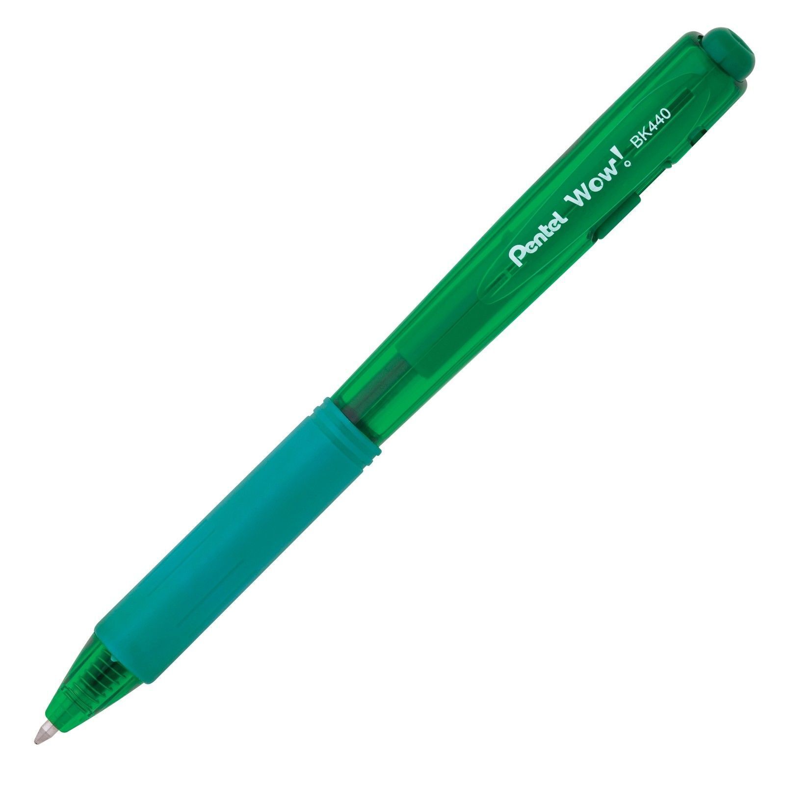 Stylo à bille rétractable BK440 VERT - INSTRUMENTS D'ECRITURE - PENTEL