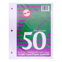 FEUILLES MOBILES QUADRILLE 4 C./ 1PO - FEUILLES MOBILES QUADRILLE 4 C./ 1PO - ASIA PULP & PAPER ( CANADA ) LTD