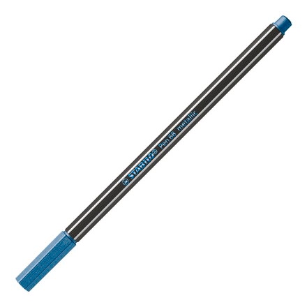 Stabilo Pen 68 - Feutre bleu métallique - Stabilo Pen 68 - Feutre bleu métallique - STABILO