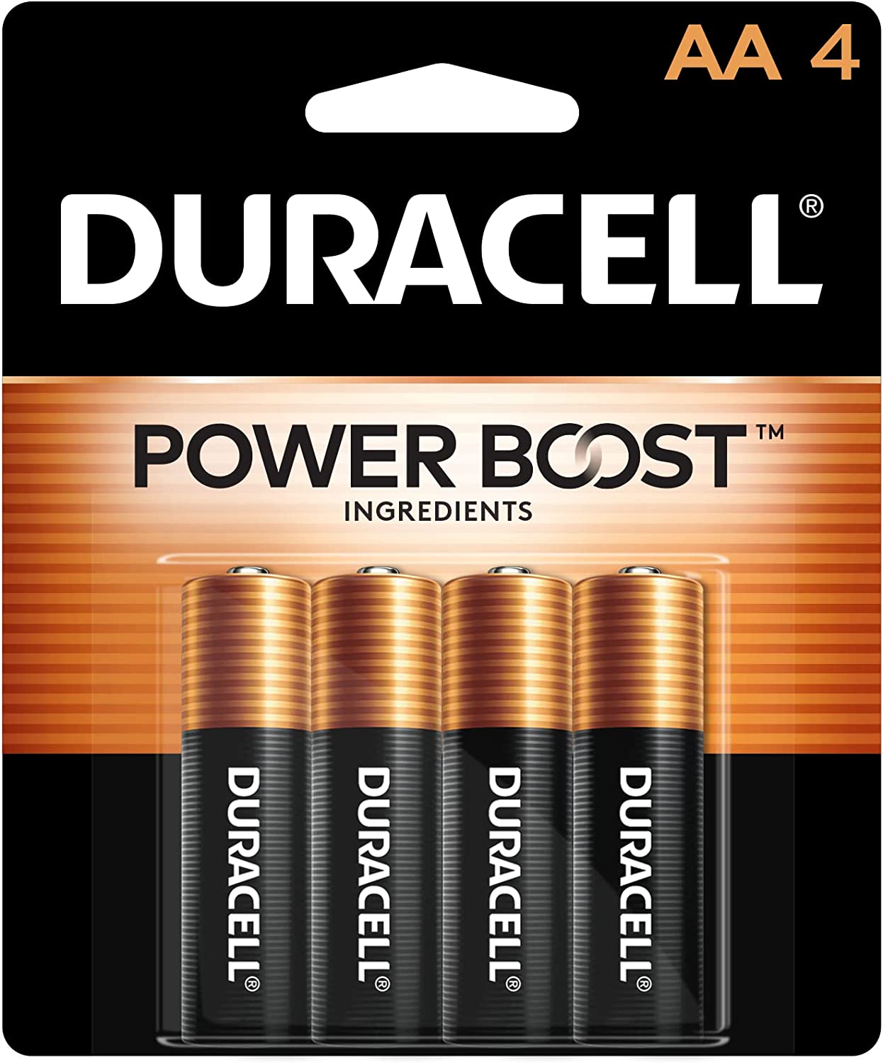 PILES ALCALINES COPPERTOP AA PQT. DE 8 - TECHNOLOGIE - DURACELL