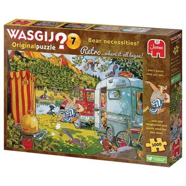Jumbo - WASGIJ? Retro Original 7, 1000 - 1000 PIÈCES - JUMBO
