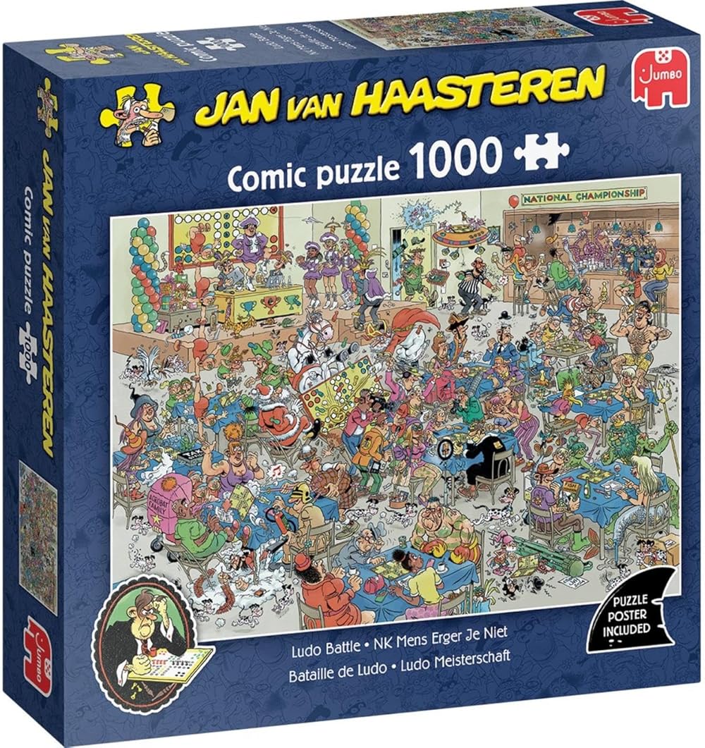 JVH - Bataille de Ludo, 1000 pièces - 1000 PIÈCES - JUMBO