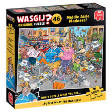 Jumbo - Wasgij! Orig. #46 Frénésie dans - 1000 PIÈCES - JUMBO