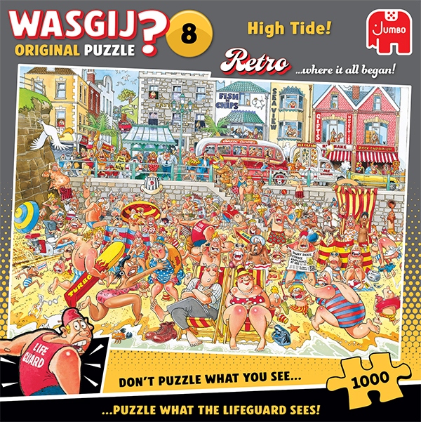 Wasgij? Retro Original #8, Marée haute - 1000 PIÈCES - JUMBO