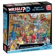 Wasgij? Mystery #24 Panique au musée - 1000 PIÈCES - JUMBO