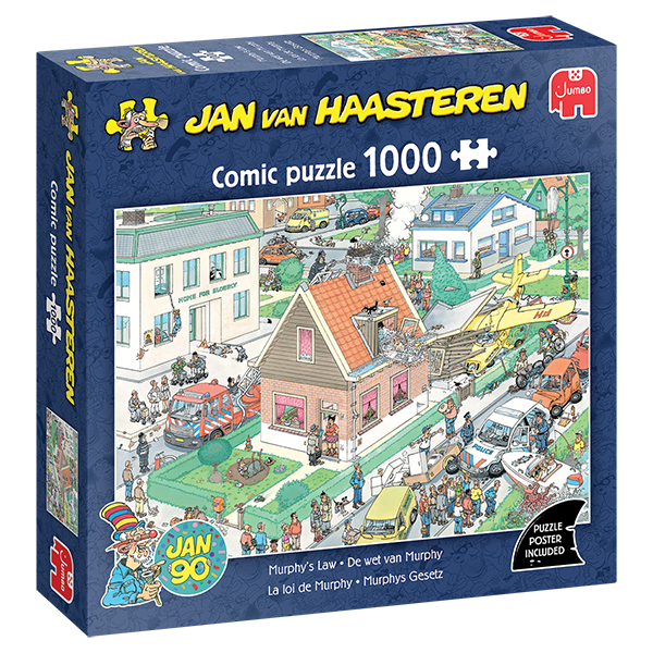 JVH - La loi de Murphy, 1000 pieces - 1000 PIÈCES - JUMBO