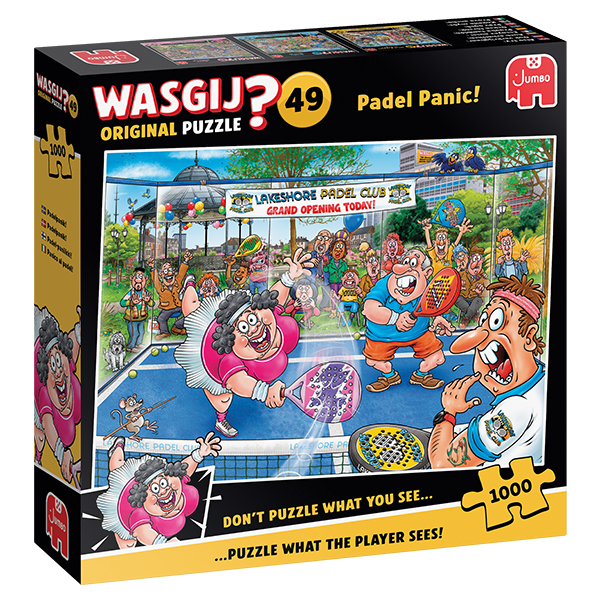 Wasgij? Original #49 Panique au padel! - 1000 PIÈCES - JUMBO