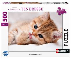 Nathan - La toilette du chat, 500 pieces - 500 PIÈCES - NATHAN