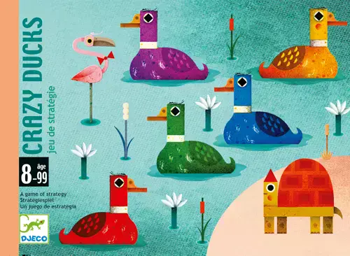CRAZY DUCKS - JEUX DE CARTES & DE VOYAGE - DJECO