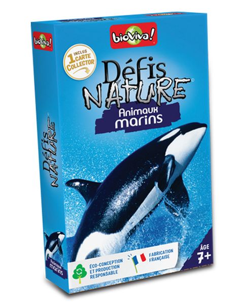 DEFIS NATURE ANIMAUX MARINS - 7 ANS ET + - BIOVIVA