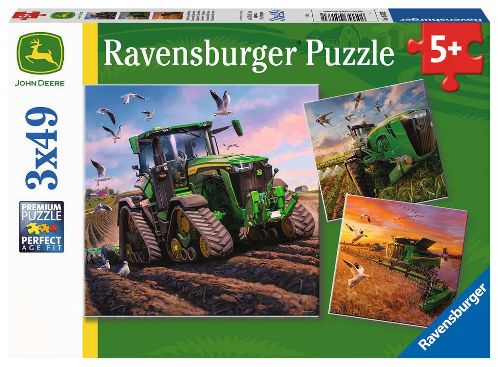 Ravensburger - Les saisons John Deere, - 49 PIÈCES - RAVENSBURGER