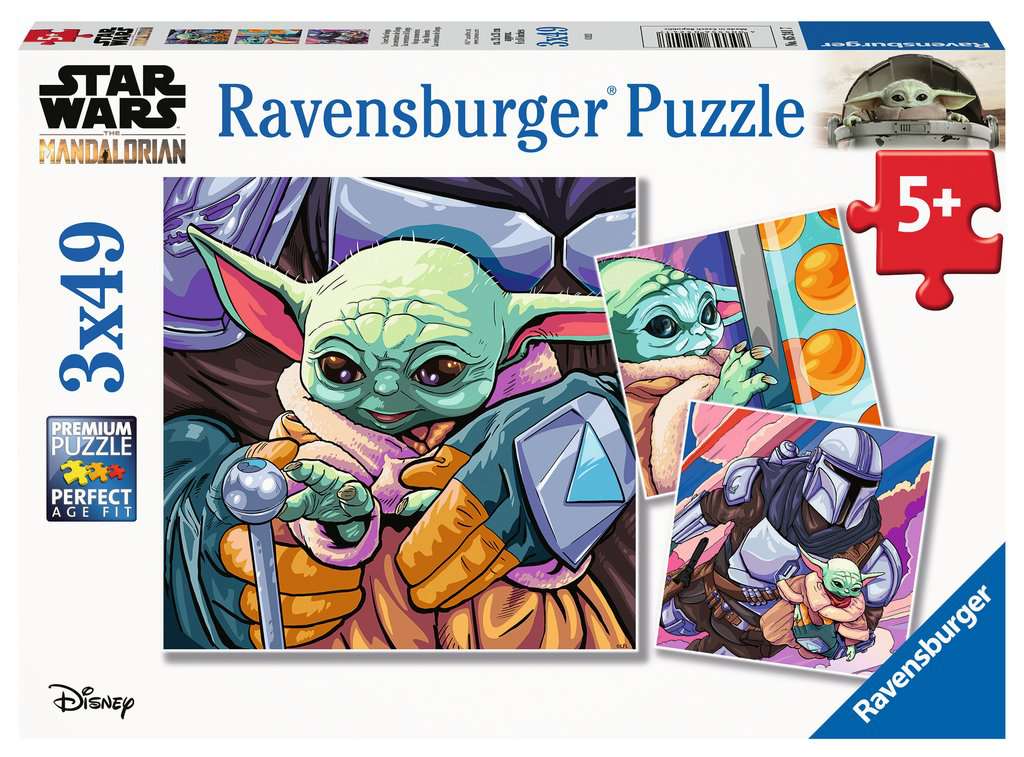 CASSE-TETE 3X49 LES AVENTURES DE GROGU - 49 PIÈCES - RAVENSBURGER