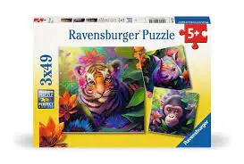 Ravensburger - Les bébés de la jungle - 49 PIÈCES - RAVENSBURGER