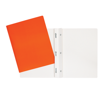 DUO-TANG EN CARTON LAMINÉ ORANGE - - GEOCAN