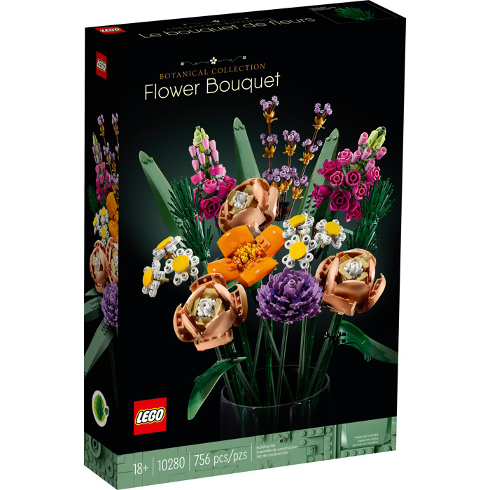 ICONS - Le bouquet de fleurs, 756 pcs - CONSTRUCTION - LEGO