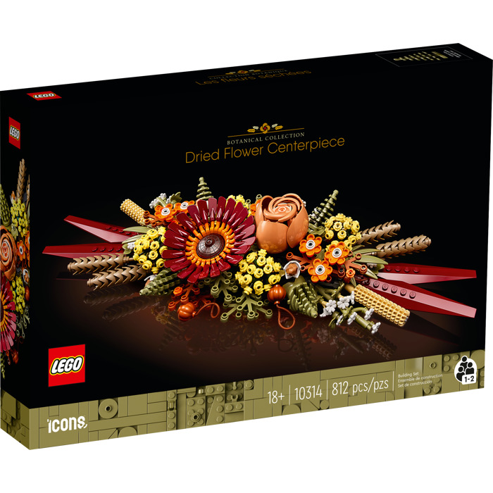 Botanicals - Les fleurs séchées, 812 pcs - CONSTRUCTION - LEGO