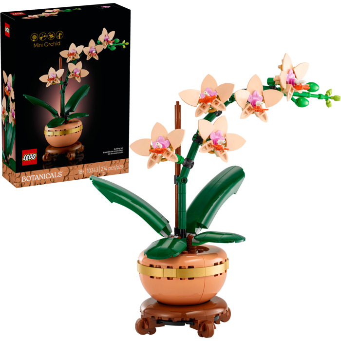 Botanicals- Mini Orchid, 274 pcs - CONSTRUCTION - LEGO