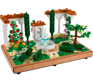 Icons - Le jardin à la fontaine - CONSTRUCTION - LEGO