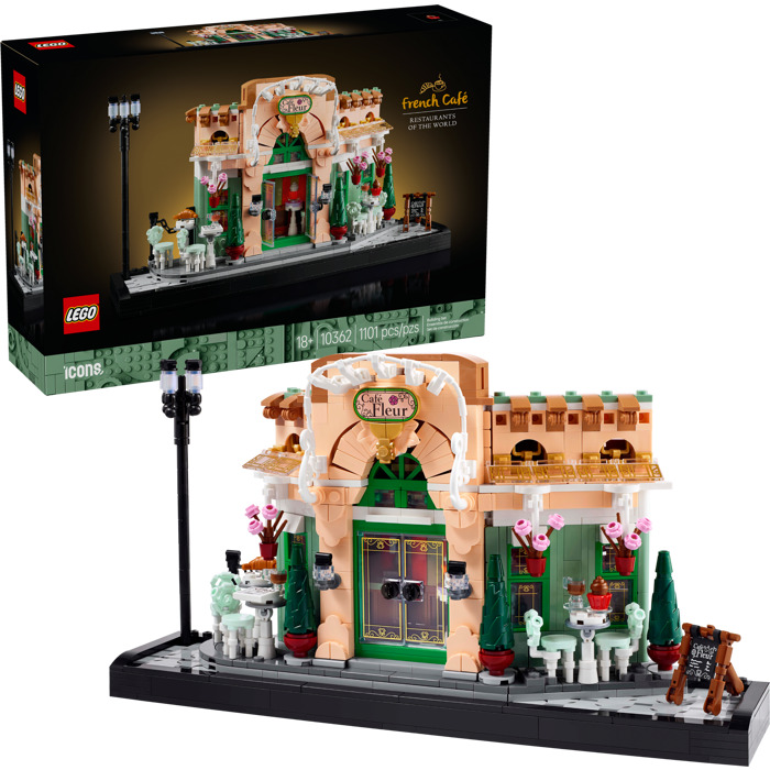 Icons - Cafe Parisien, 1101 pcs - CONSTRUCTION - LEGO