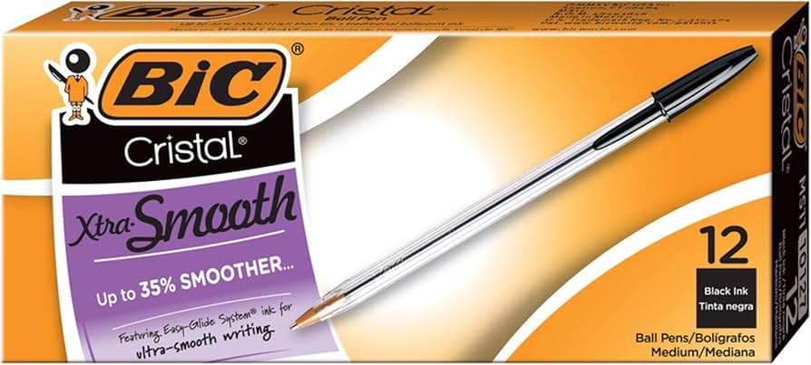BTE STYLO BIC MD NOIR - INSTRUMENTS D'ECRITURE - MICROSOFT