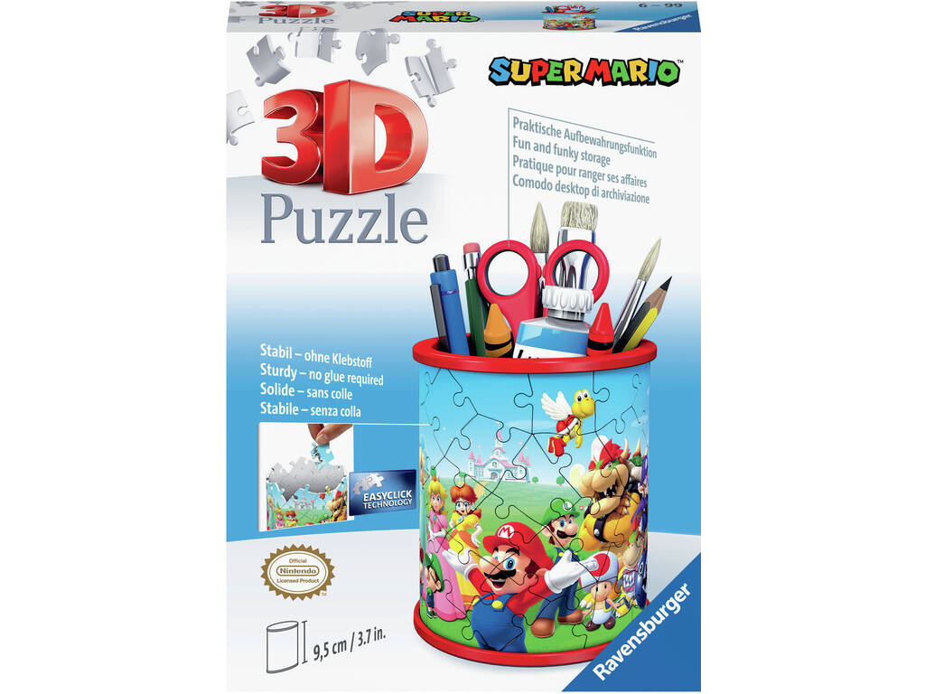 Ravensburger - Puzzle 3D Pot Super Mario - 3D - RAVENSBURGER