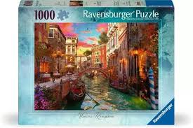 Ravensburger- Venice Romance, 1000 pces - 1000 PIÈCES - RAVENSBURGER