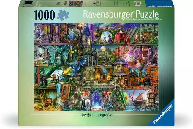 Ravensburger- Mythes et Legendes 1000pce - 1000 PIÈCES - RAVENSBURGER