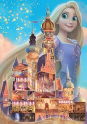 Châteaux Disney: Raiponce, 1000 pces - 1000 PIÈCES - RAVENSBURGER
