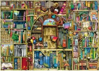 Ravensburge - Bibliothèque bizarre, 1000 - 1000 PIÈCES - RAVENSBURGER