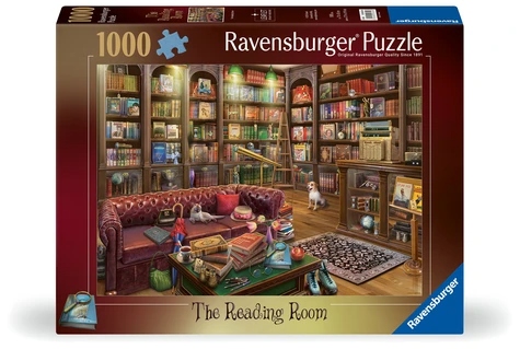 Ravensburger - La salle de lecture, 1000 - 1000 PIÈCES - RAVENSBURGER