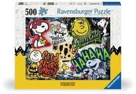 Ravensburger - Peanuts Graffiti, 500 - 999 PIECES ET MOINS - RAVENSBURGER