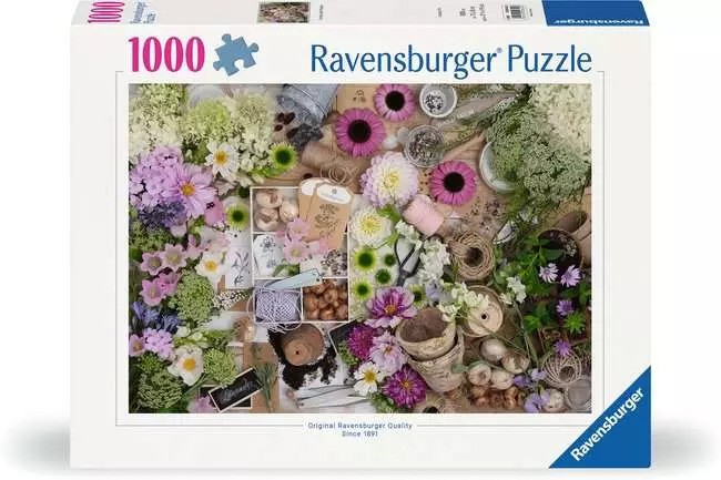 Ravensburger- Amour des fleurs 1000 pce - 1000 PIÈCES - RAVENSBURGER