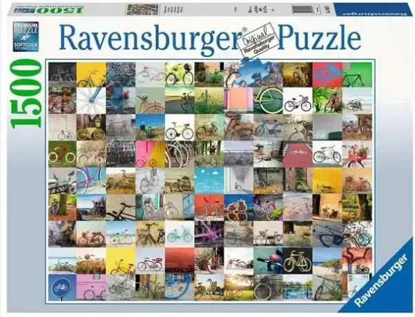 Ravensburger - 99 vélos et plsu, 1500 - 1500 PIÈCES - RAVENSBURGER