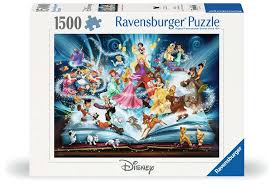 Ravensburger - Livre Mag. Conte Disney, - 1500 PIÈCES - RAVENSBURGER