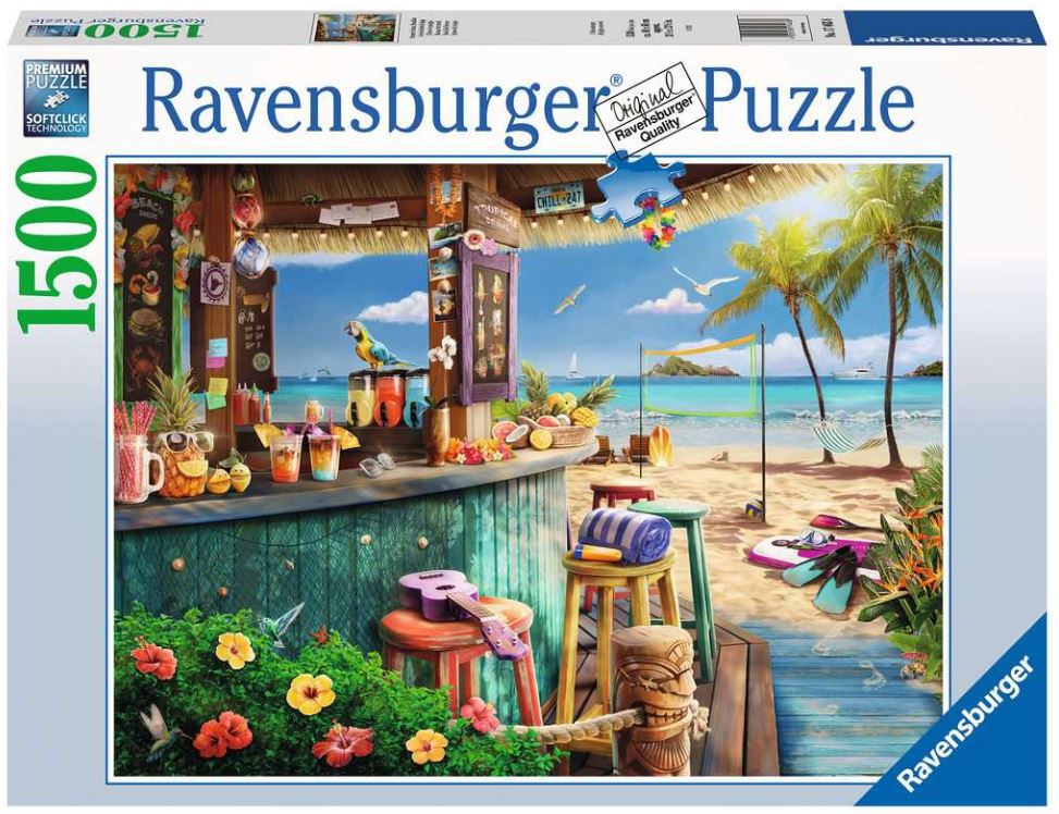 Ravensburger - Le bar du bord de plage - 1500 PIÈCES - RAVENSBURGER