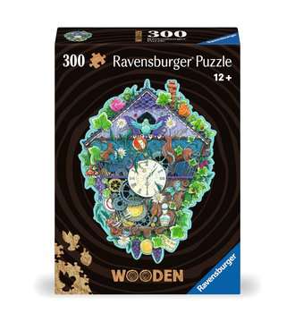 Ravensburger - BOIS Cuckoo Clock, 300 - 300 PIÈCES ET MOINS - RAVENSBURGER